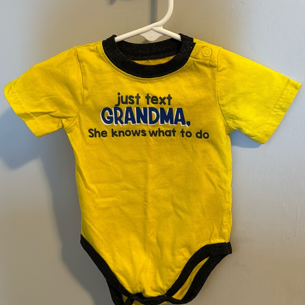 Yellow Garanimals Tee Shirt, 3-6m!